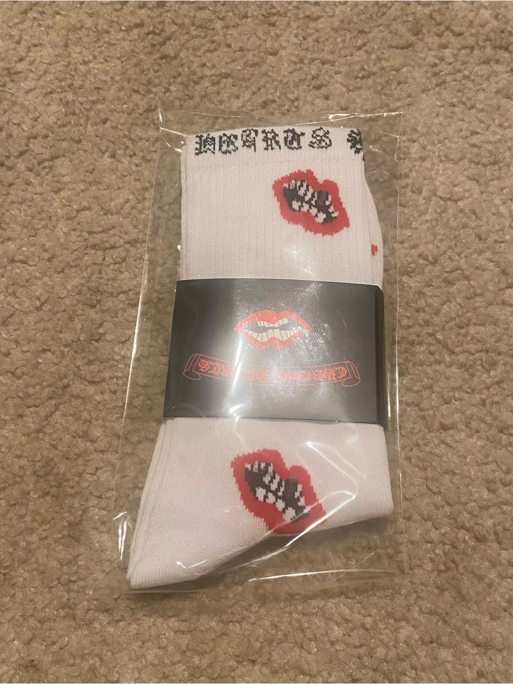 Chrome Hearts White Socks